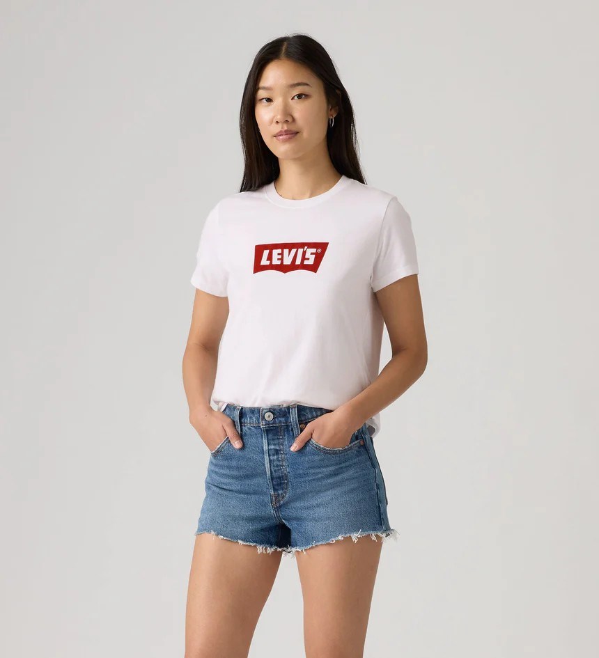 Levis Kadın T-Shirt 005GV-0024 Whites