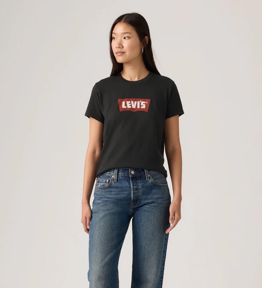 Levis Kadın T-Shirt 005GV-0026 Blacks