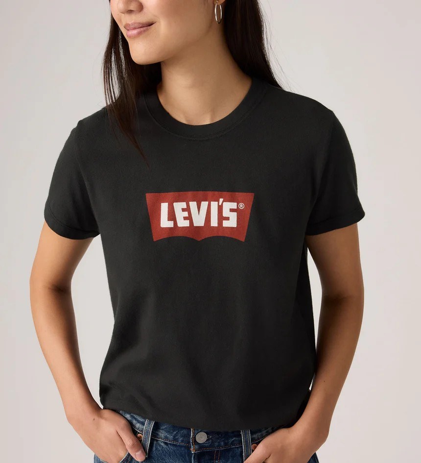 Levis Kadın T-Shirt 005GV-0026 Blacks
