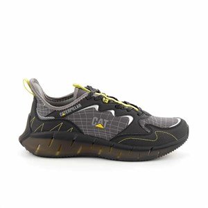 Caterpiller Erkek Ayakkabı 011M101113 Dark Gey-Neon Green // Tekstil-Tpu