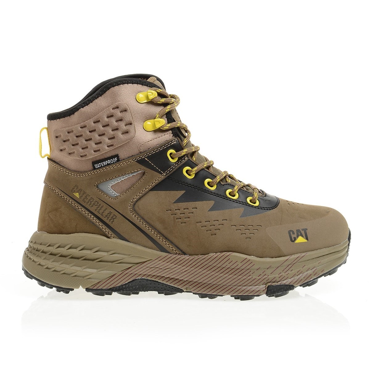 Caterpiller Erkek Bot 011M101114 Taupe // Deri