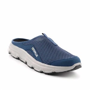 Caterpiller Erkek Terlik 013M101091 Navy // Suni Deri-Tekstil