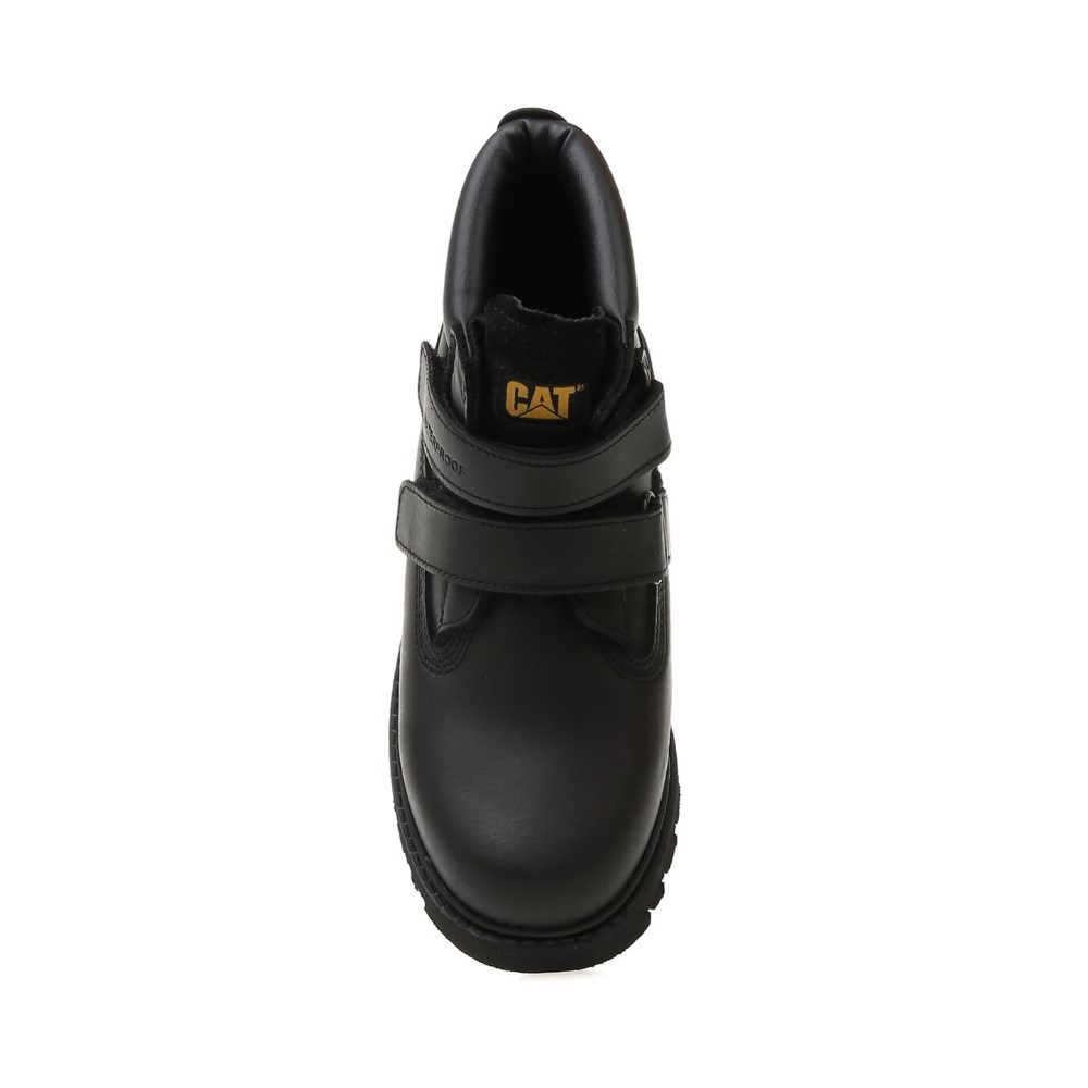 Caterpillar Bot 015F101072 Black // Deri