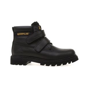 Caterpillar Bot 015F101072 Black // Deri