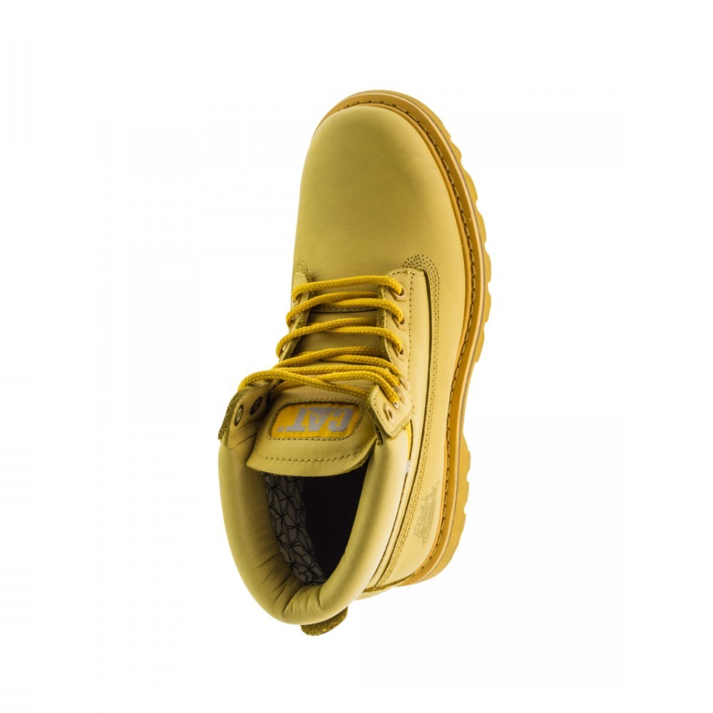 Caterpillar Erkek Bot 015M101122 Yellow // Deri
