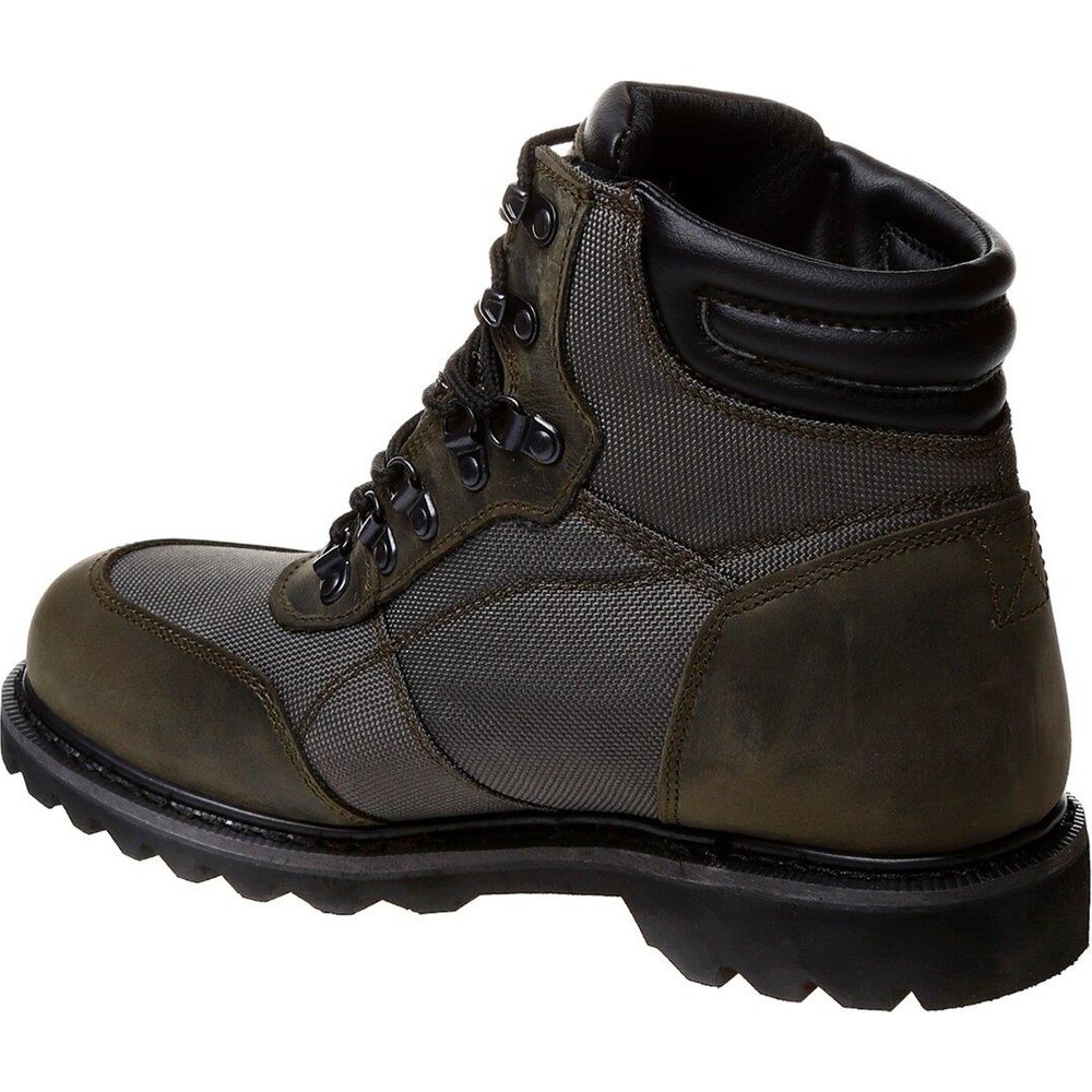 Caterpillar Erkek Bot 015M101223 Olive // Deri-Tekstil