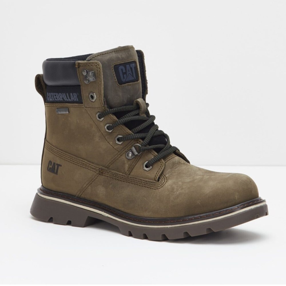 Caterpillar Erkek Bot 015M101256 Olive // Nubuk