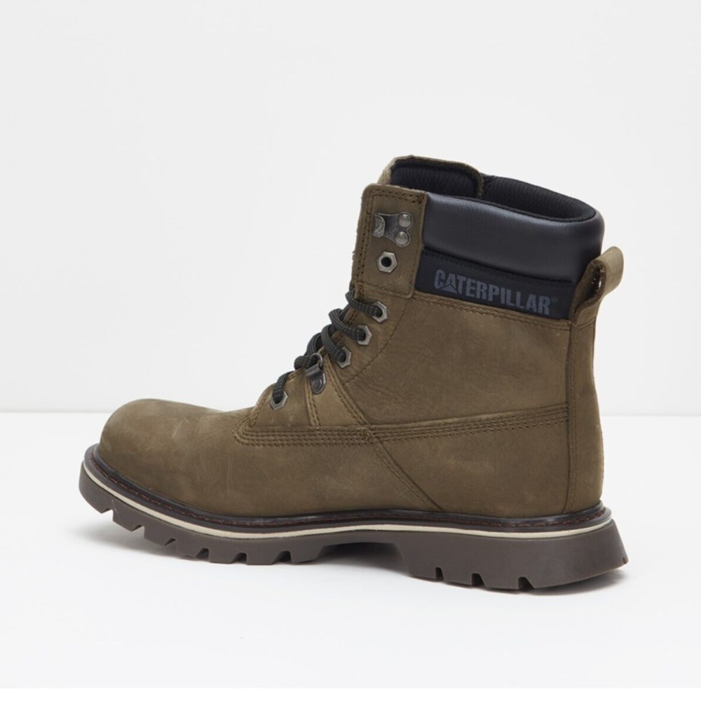 Caterpillar Erkek Bot 015M101256 Olive // Nubuk