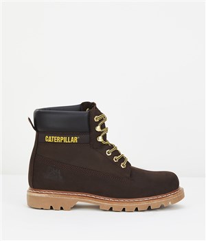 Caterpillar Erkek Bot 015M101291 Dark Brown // Nubuk