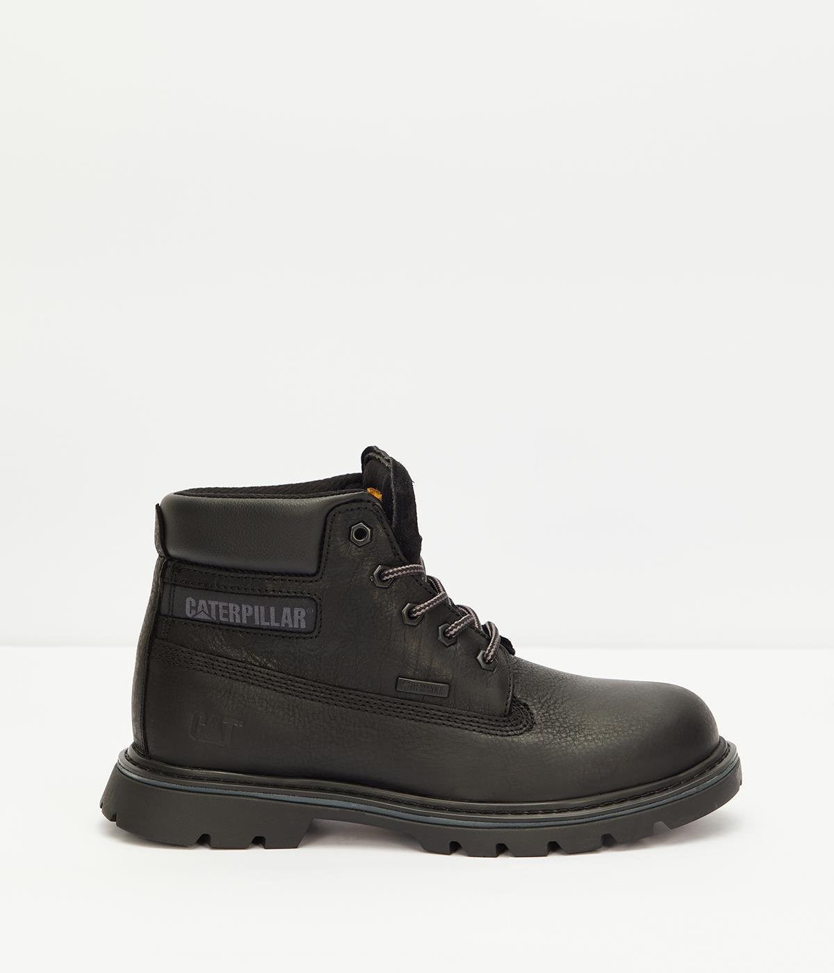 Caterpiller Erkek Bot 015M101316 Black // Deri