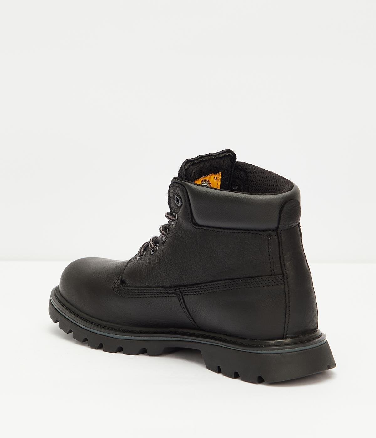 Caterpiller Erkek Bot 015M101316 Black // Deri