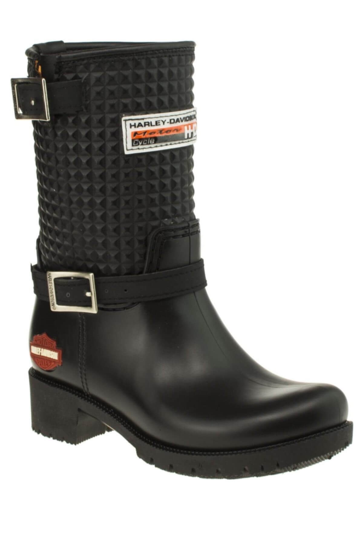 Harley Davidson Çizme 021F100473 Black // Plastik