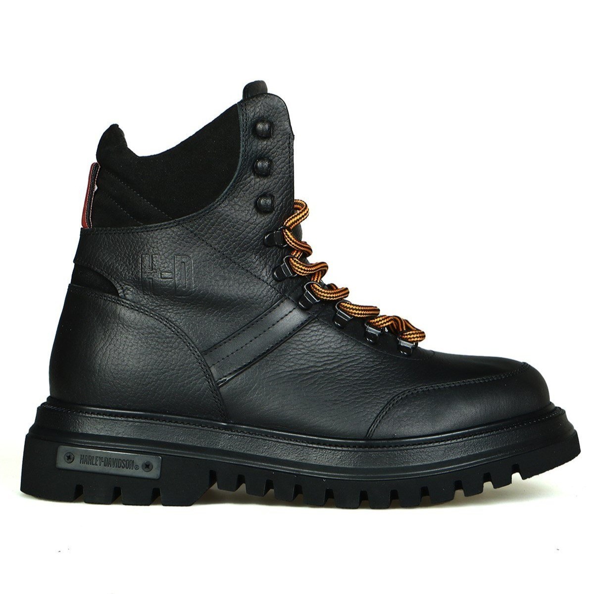 Harley Davidson Erkek Bot 021M100564 Black // Deri