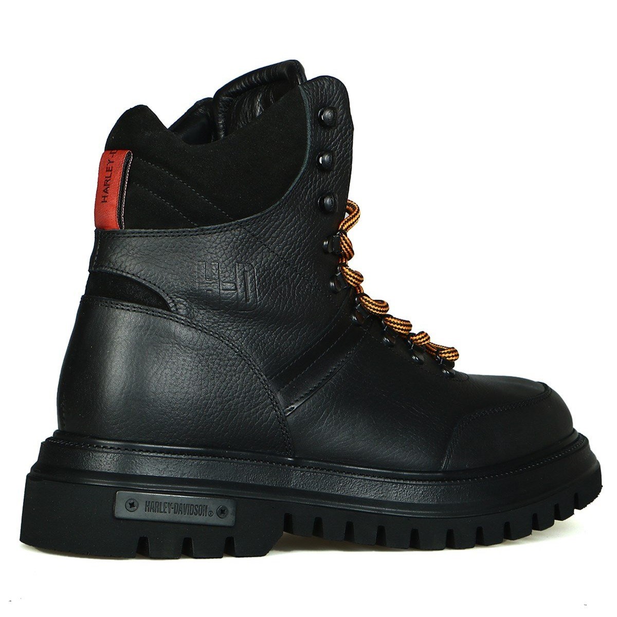 Harley Davidson Erkek Bot 021M100564 Black // Deri