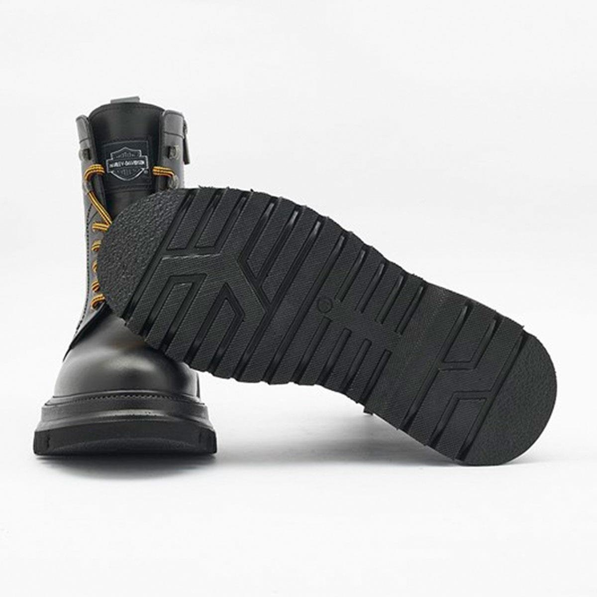 Harley Davidson Erkek Bot 021M100570 Black // Deri