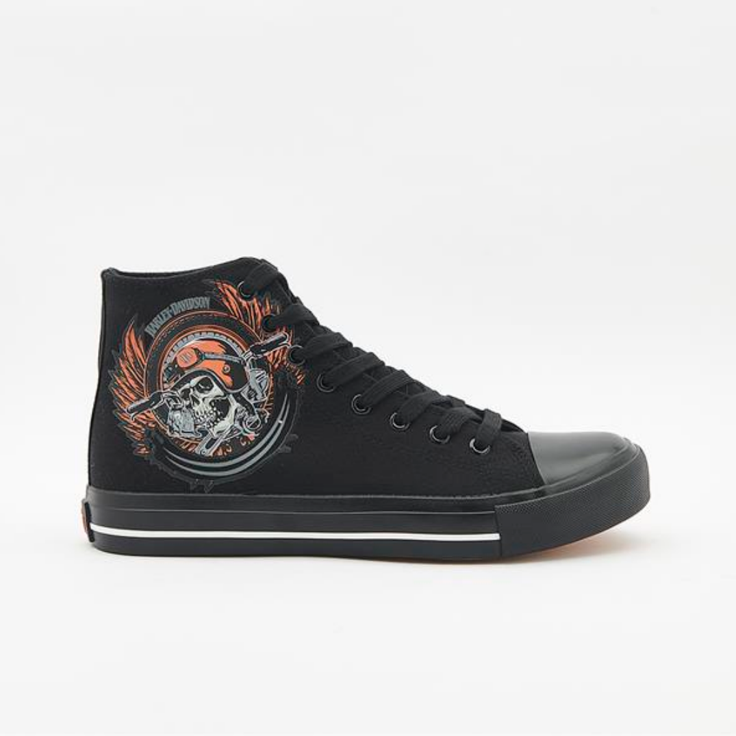 Harley Davidson Erkek Ayakkabı 023M100358 Black // Tekstil