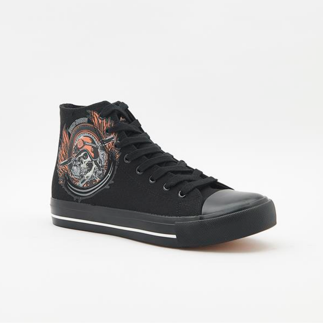 Harley Davidson Erkek Ayakkabı 023M100358 Black // Tekstil