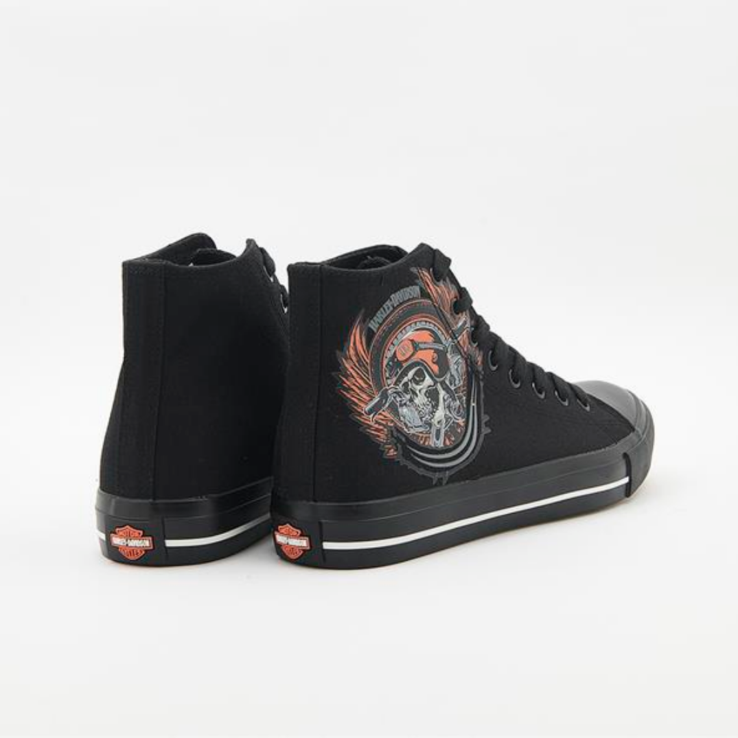 Harley Davidson Erkek Ayakkabı 023M100358 Black // Tekstil
