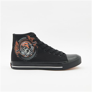 Harley Davidson Erkek Ayakkabı 023M100358 Black // Tekstil