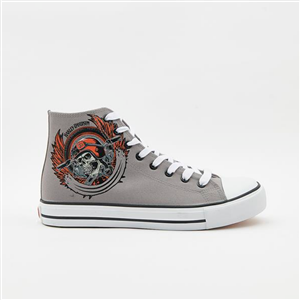 Harley Davidson Erkek Ayakkabı 023M100358 Grey // Tekstil