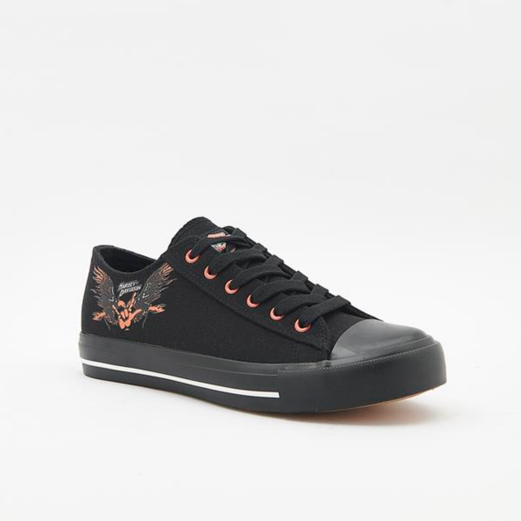 Harley Davidson Erkek Ayakkabı 023M100363 Black // Tekstil
