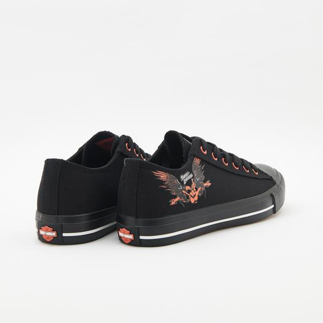 Harley Davidson Erkek Ayakkabı 023M100363 Black // Tekstil