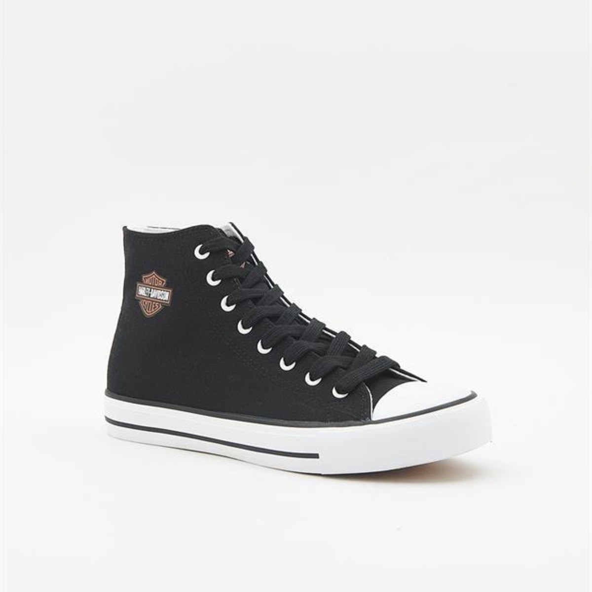 Harley Davidson Erkek Ayakkabı 023M100382 Black // Tekstil
