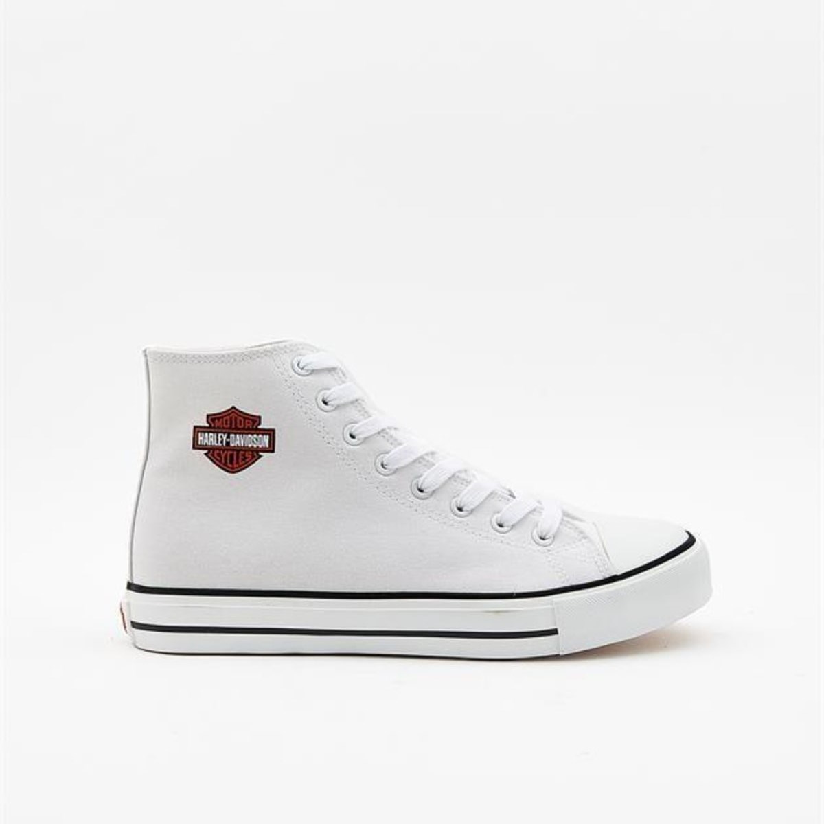 Harley Davidson Erkek Ayakkabı 023M100382 Whıte // Tekstil