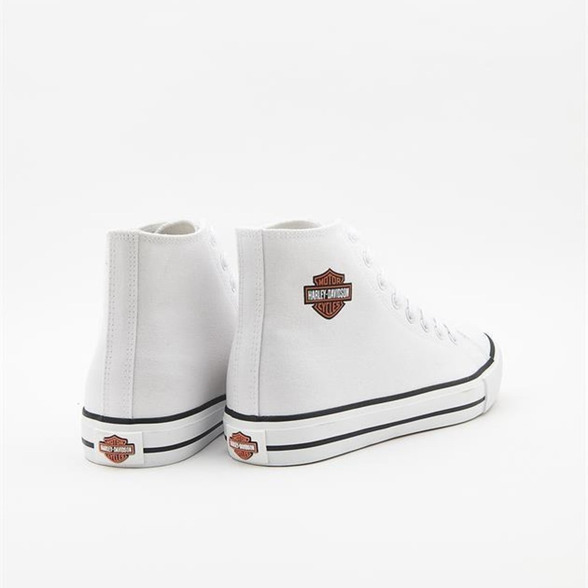 Harley Davidson Erkek Ayakkabı 023M100382 Whıte // Tekstil