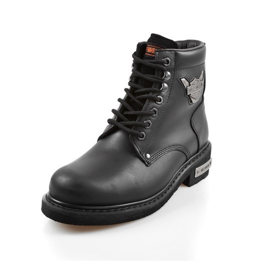 Harley Davidson Kadın Bot 025G100109 Black // Yağlı Deri