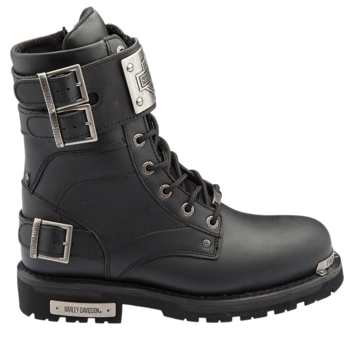Harley Davidson Kadın Bot 025G100375 Black // Deri