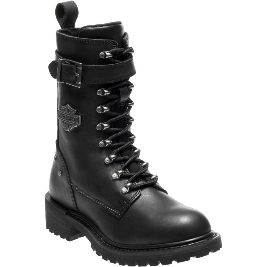 Harley Davidson Erkek Bot 025G100377 Black // Deri