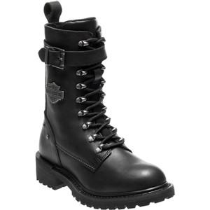Harley Davidson Erkek Bot 025G100377 Black // Deri