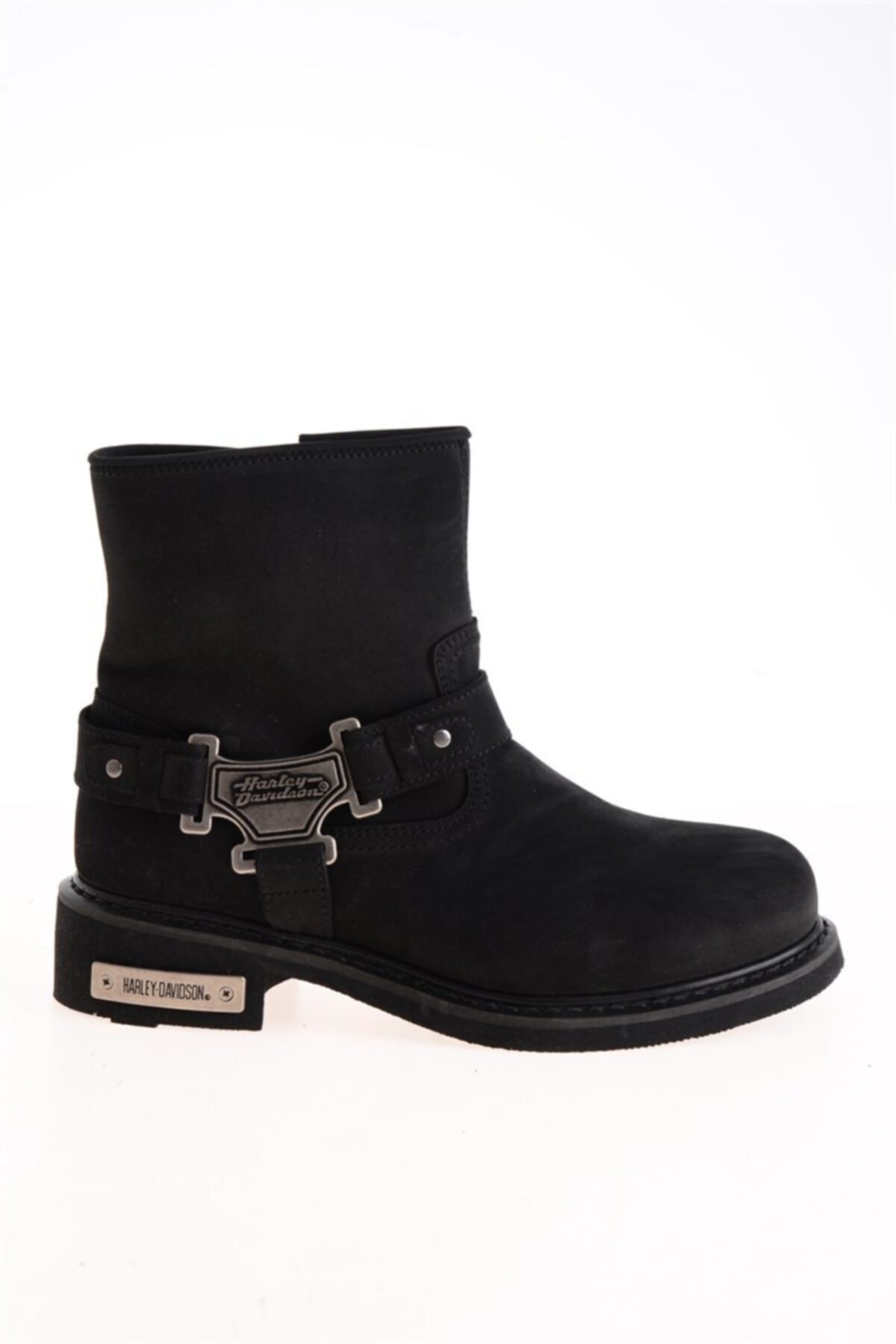 Harley Davidson Erkek Bot 025M0317 Black // Nubuk