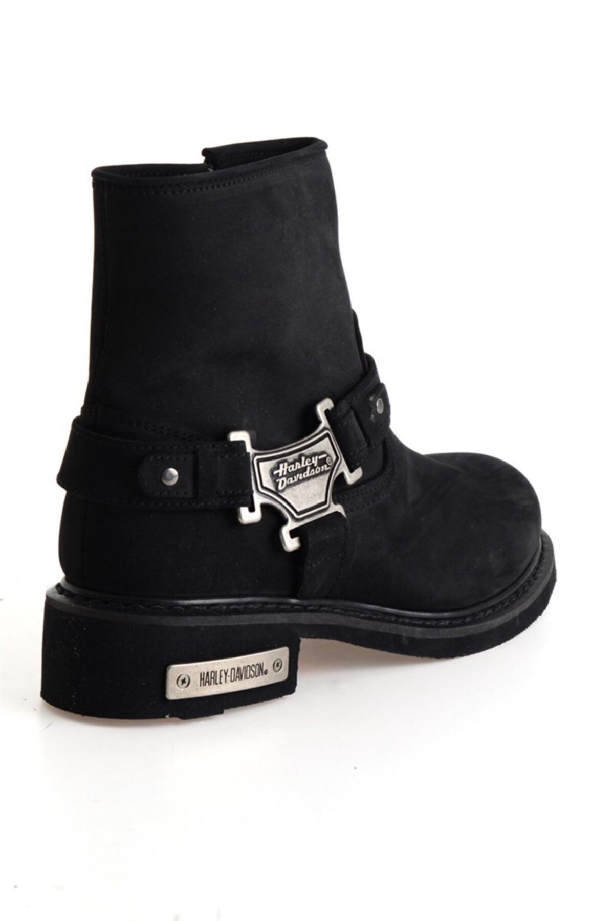 Harley Davidson Erkek Bot 025M0317 Black // Nubuk