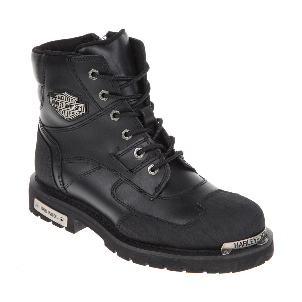 Harley Davidson Erkek Bot 025M0320 Black // Deri