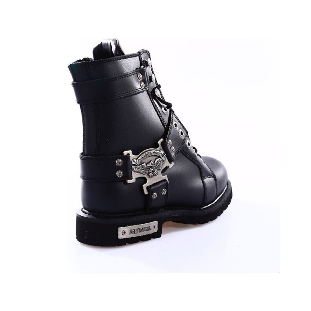 Harley Davidson Erkek Bot 025M0447 Black // Deri