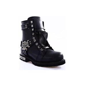 Harley Davidson Erkek Bot 025M0447 Black // Deri