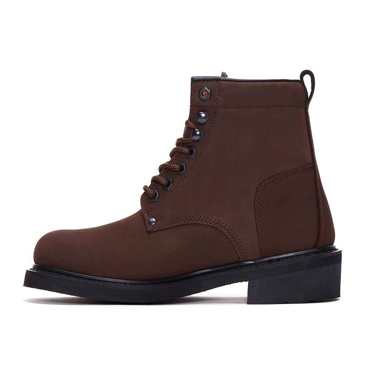 Harley Davidson Erkek Bot 025M100109 Dark Brown // Nubuk