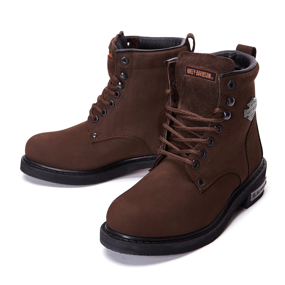 Harley Davidson Erkek Bot 025M100109 Dark Brown // Nubuk