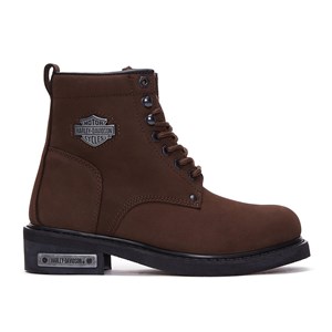 Harley Davidson Erkek Bot 025M100109 Dark Brown // Nubuk