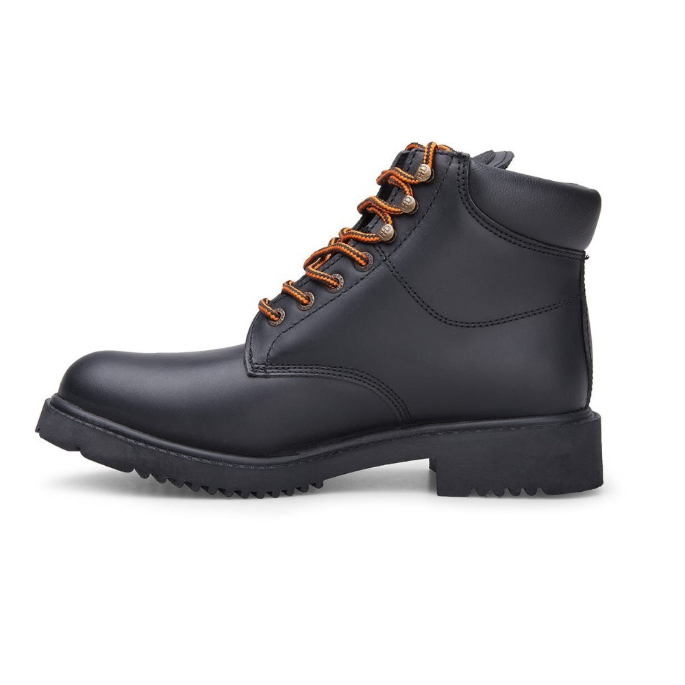 Harley Davidson Erkek Bot 025M100225 Black // Deri