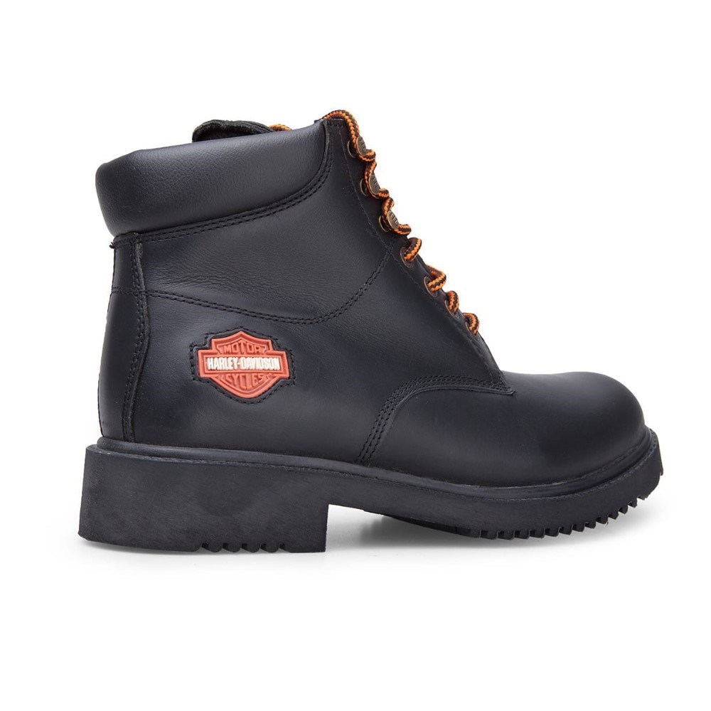 Harley Davidson Erkek Bot 025M100225 Black // Deri