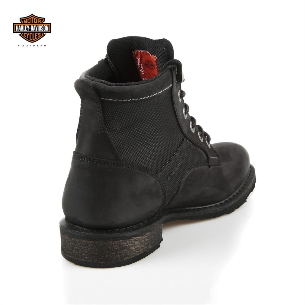Harley Davidson Erkek Bot 025M100533 Black // Crazy Deri