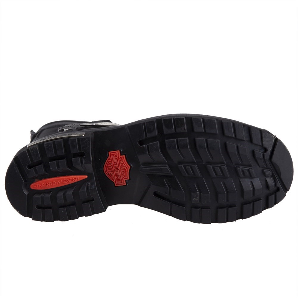 Harley Davidson Erkek Bot 025M100626 Black // Deri