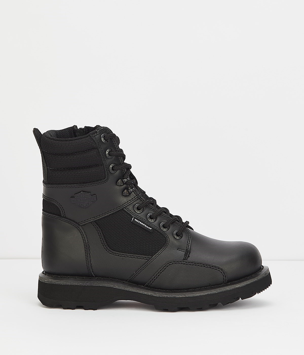 Harley Davidson Erkek Bot 025M100648 Black // Deri