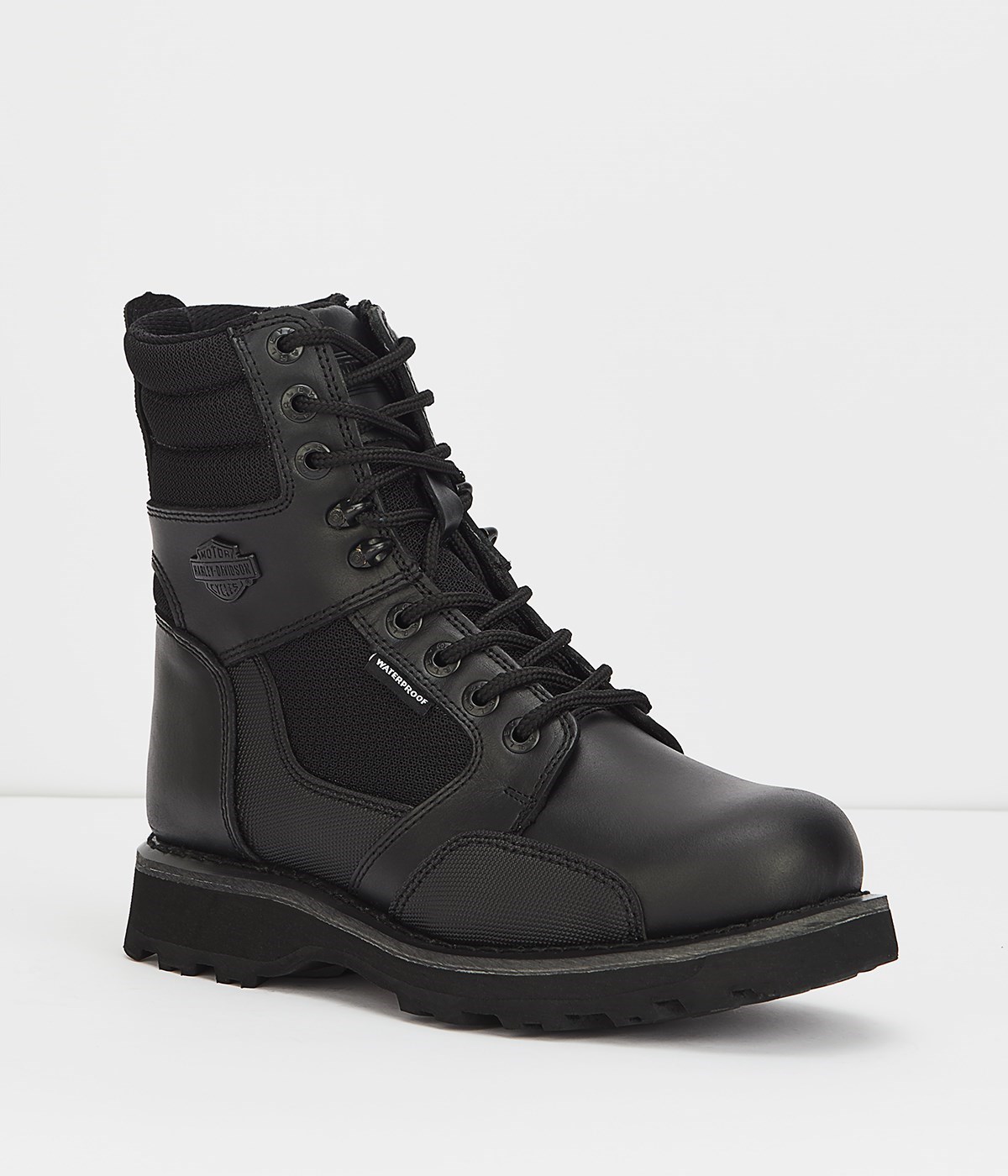 Harley Davidson Erkek Bot 025M100648 Black // Deri
