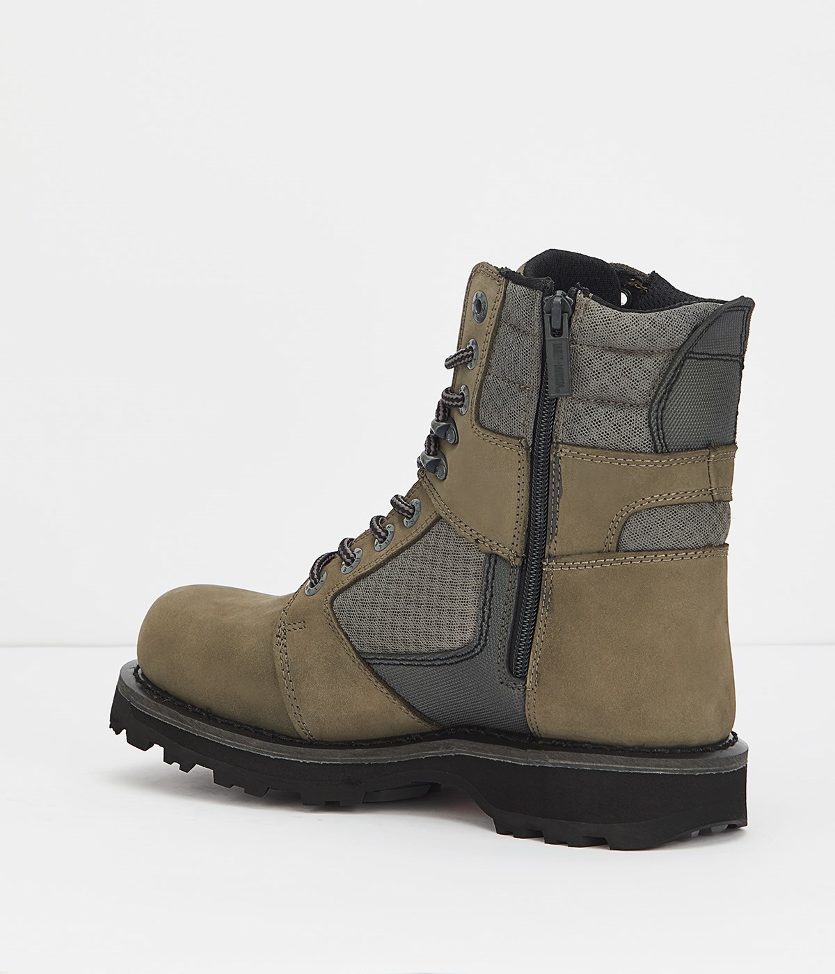 Harley Davidson Erkek Bot 025M100648 Grey // Nubuk