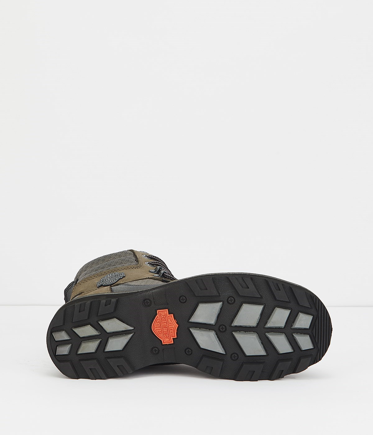 Harley Davidson Erkek Bot 025M100648 Grey // Nubuk