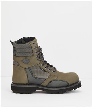 Harley Davidson Erkek Bot 025M100648 Grey // Nubuk